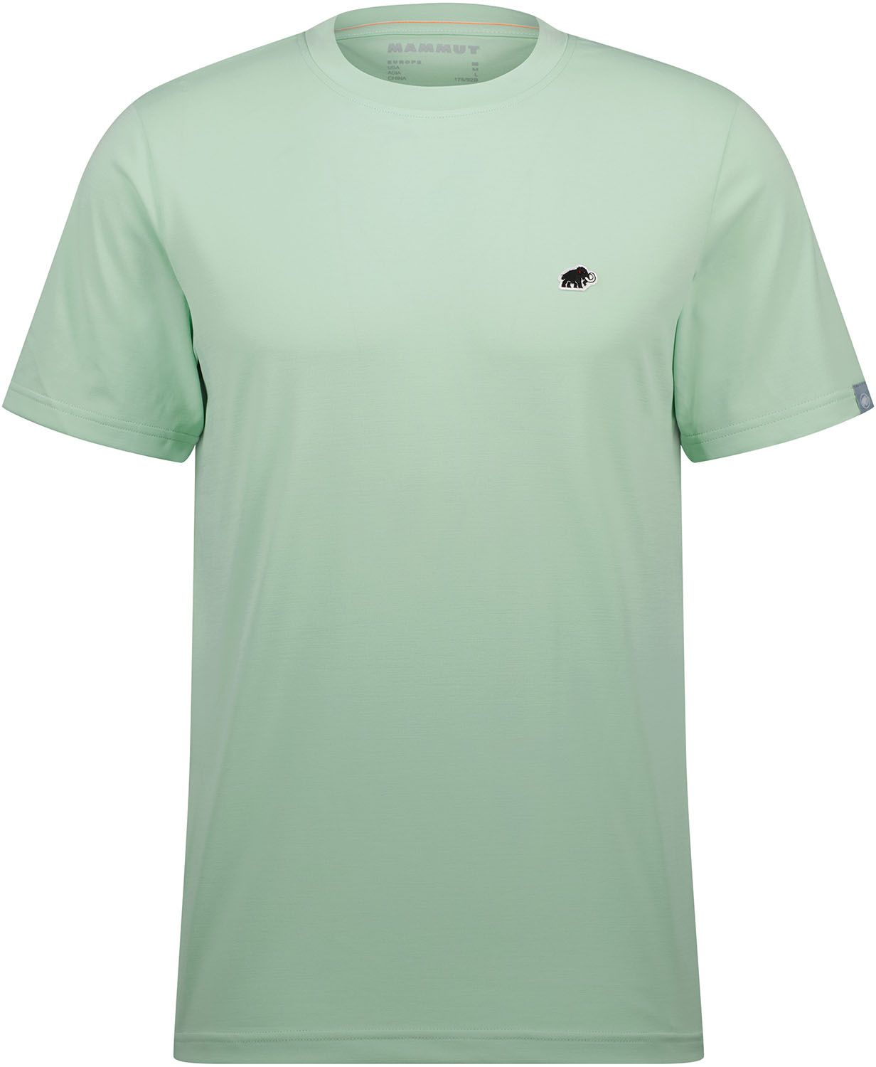 マムート MAMMUT アウトドア エッセンシャル Tシャツ アジアンフィット メンズ 男性 半袖Tシャツ 速乾 UPF50 ノーアイロン ロゴ お出かけ 旅行 トップス 1017-05080 101705080 40277 NEOMINTPRT1