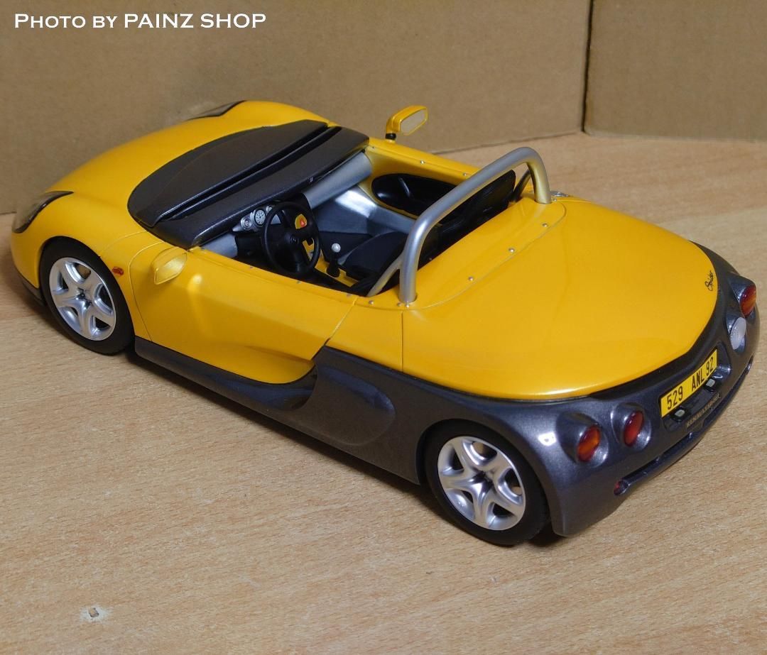 1/18 ルノー スポーツ スパイダー 1996 イエロー Renault SS 1/18 ルノー スポーツ スパイダー 1996 イエロー Renault SS