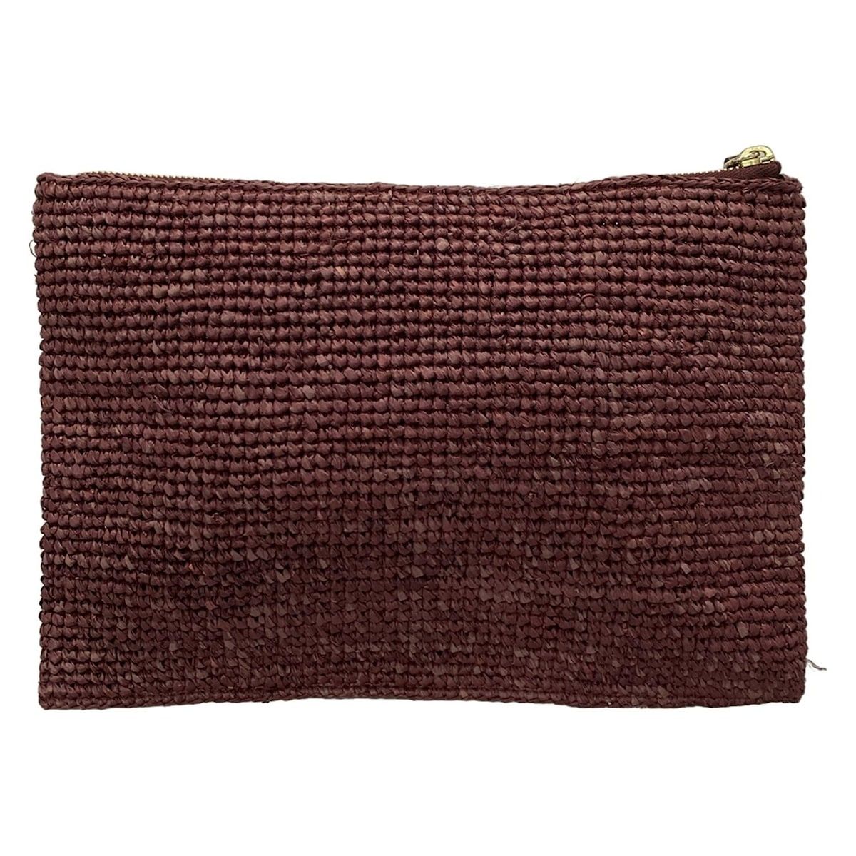 う*さ様 ヘレンカミンスキー　クラッチバッグ　美品 Adelie Wallet Clutch with Raffia(アデリー ウォレット