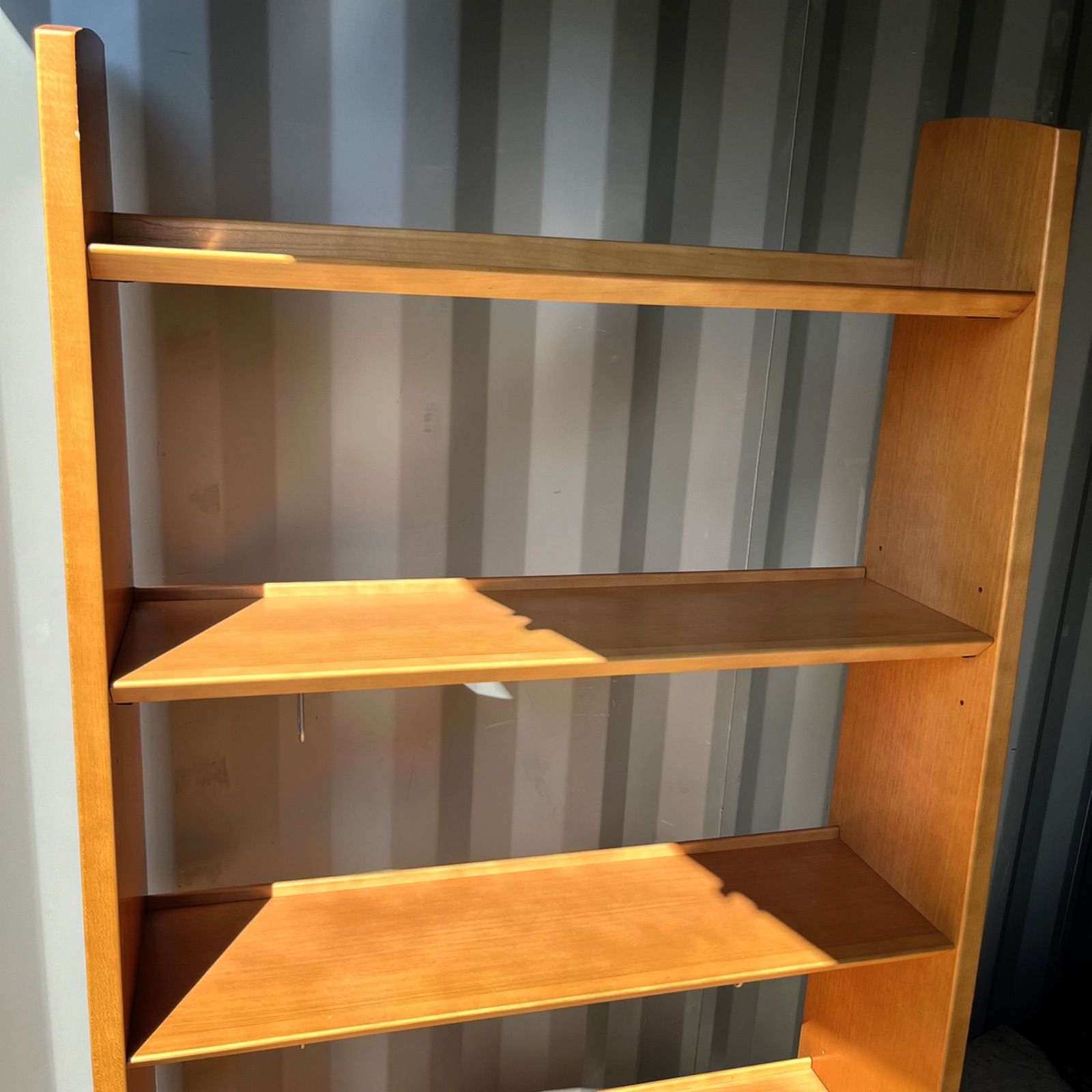 取付無料！カリモク家具 北欧風天然木ナチュラルオープンシェルフ 飾り棚 本棚✨ 取付無料！カリモク家具 北欧風天然木ナチュラルオープン