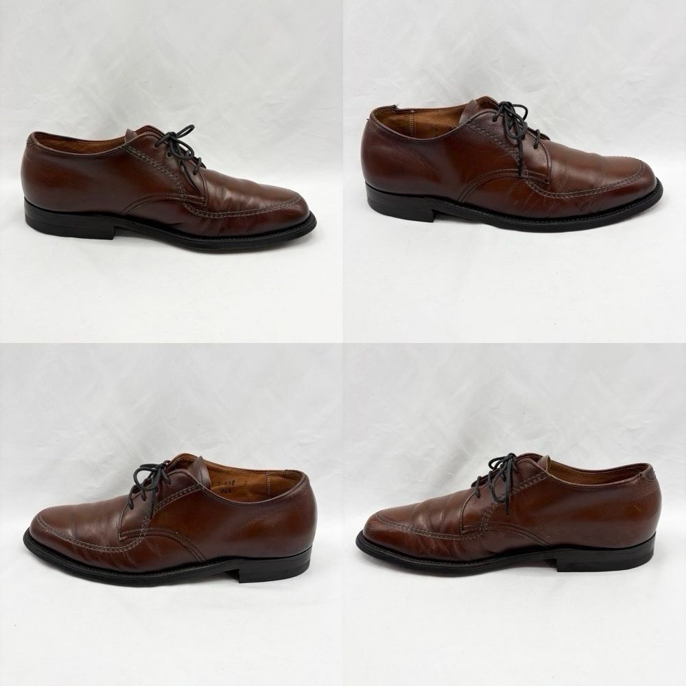 オールデン外羽根プレーントウ462ヴィンテージ7.5JP25,5センチ ALDEN オールデン 外羽根 プレーントゥ 462 カウレザー 7 1/2 ブラウン