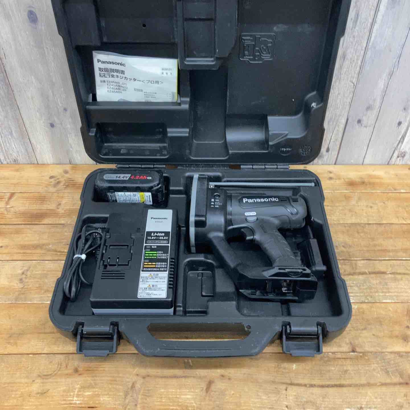 品 パナソニック Panasonic 14.4V コードレス全ネジカッター EZ45A8LJ2G-B 切断機 東大和店
