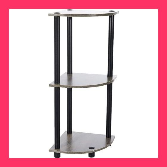 フリノ 収納棚 本棚 ダークチェリー/ブラック 2個セット フリノ