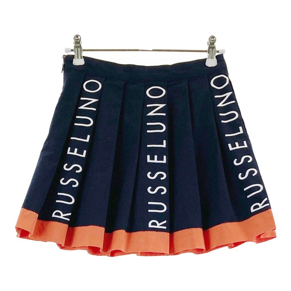 RUSSELUNO ラッセルノ プリーツ スカート サイズ：0 RUSSELUNO ラッセルノ インナー付 プリーツ