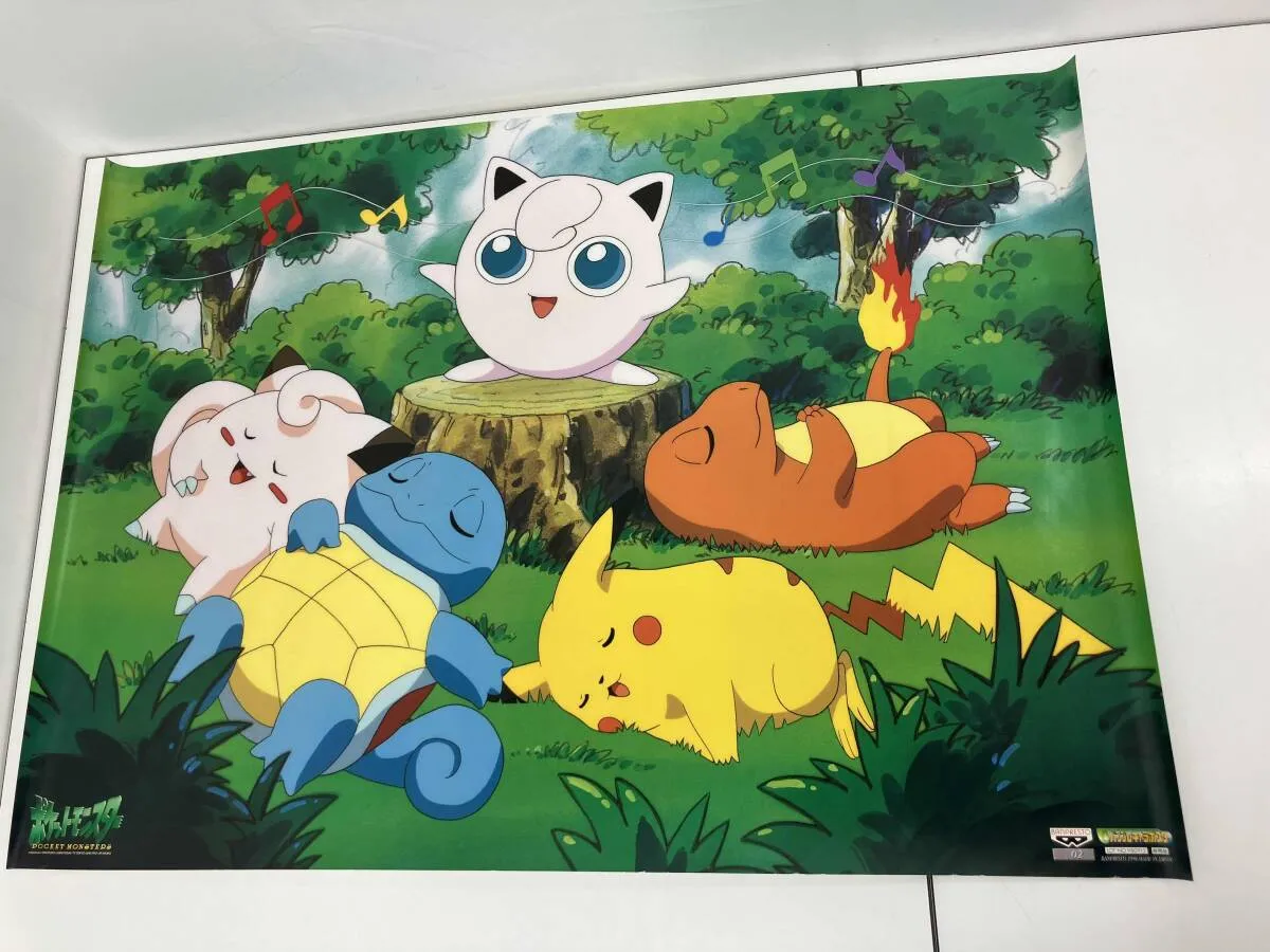 ポケットモンスター　バンプレ　ポスター　ポケモン　6枚セット ポケットモンスター バンプレ ポスター ポケモン 6枚セット