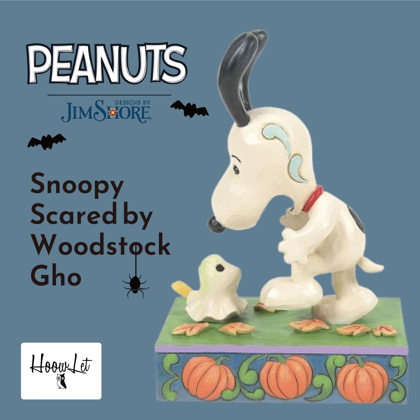 スヌーピー スケアード バイ ウッドストック ゴースト ハロウィン
