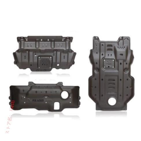 高品質トヨタ FJクルーザー GSJ15W型 2006-2020 エンジンガード スキッドプレート アンダーガード ベース プレート 3Pセット アルミニ