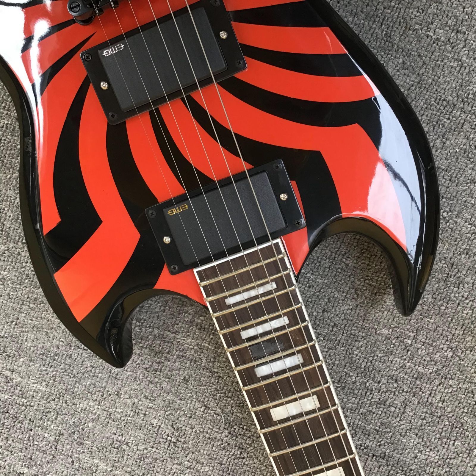 Zakk Wylde ZV Buzzsaw ザックワイルド エレキギター ノーブランド フライングV - メルカリ