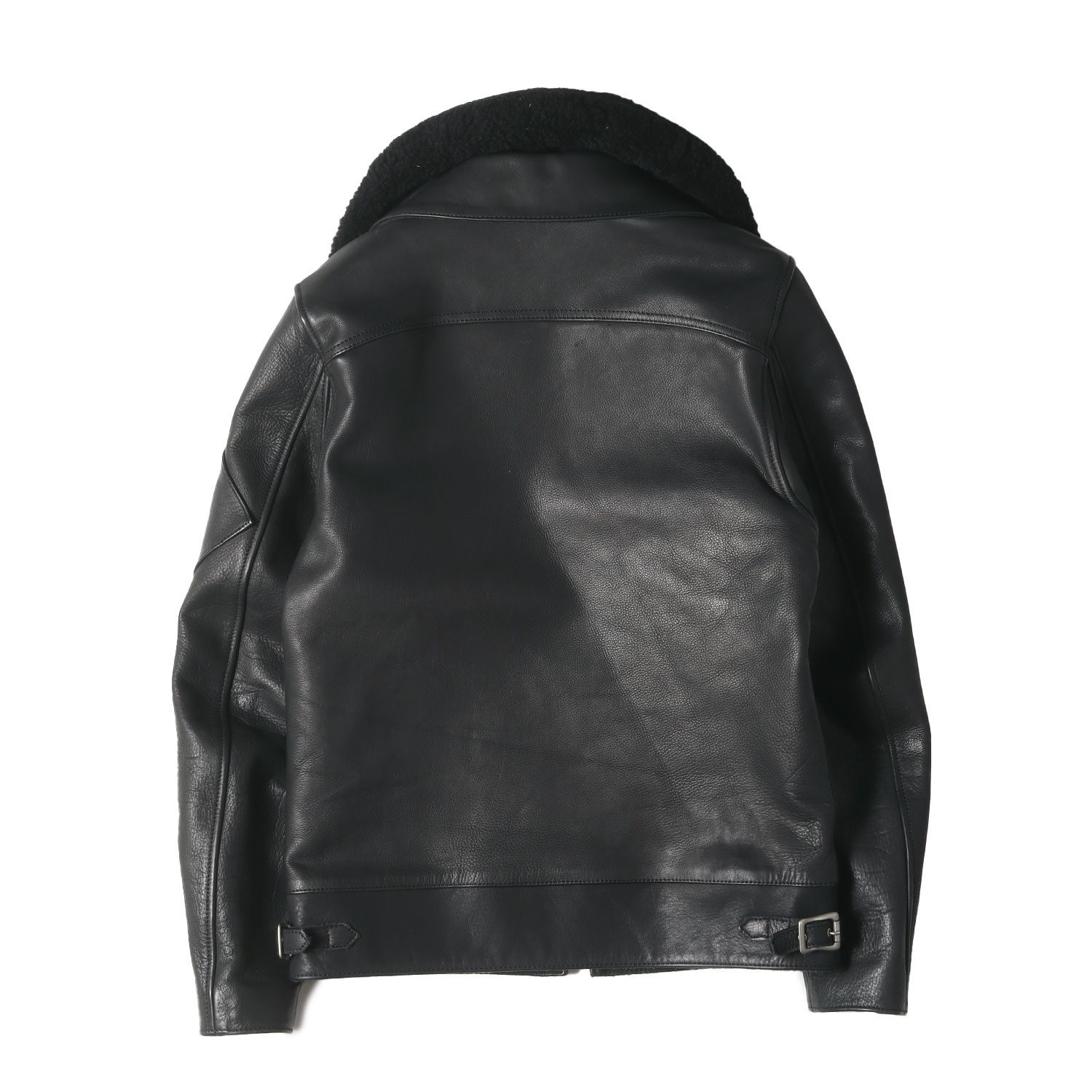 ルードギャラリー サイズS レザーシングルライダースジャケット ブラック