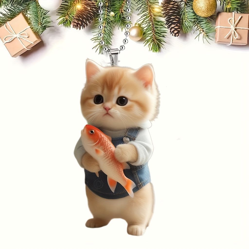 にゃんこ キーホルダー キーリング ネコ ねこ 猫 1個 2302