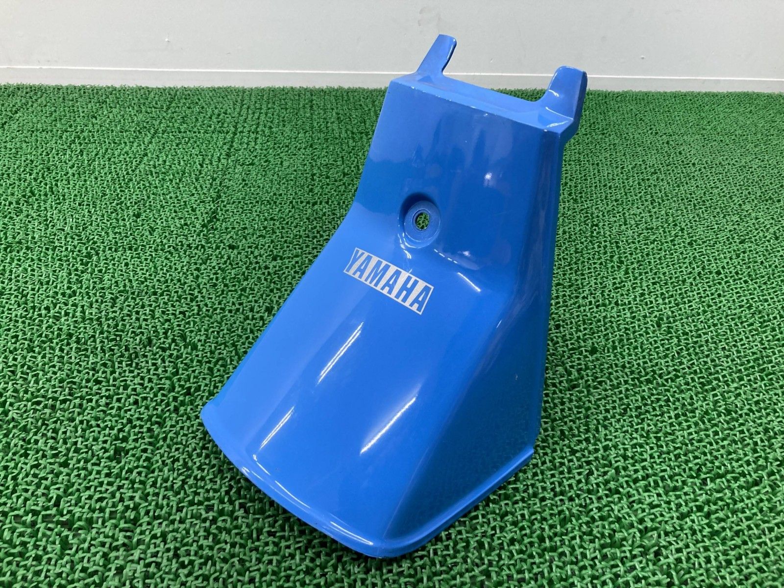 パッソルII シートカバー 水色 ヤマハ 純正 バイク 部品 2E9 シート下カウル 当時物 Passol2 割れ欠け無し 品薄 iJ