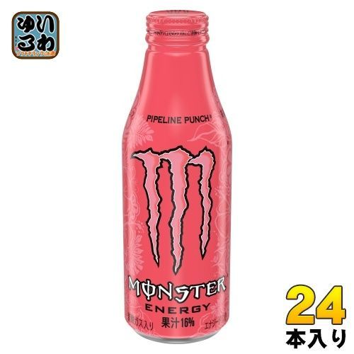 アサヒ モンスターエナジー パイプラインパンチ 500ml ボトル缶 24本入 ENERGY エナジードリンク 炭酸飲料 MONSTER - メルカリ