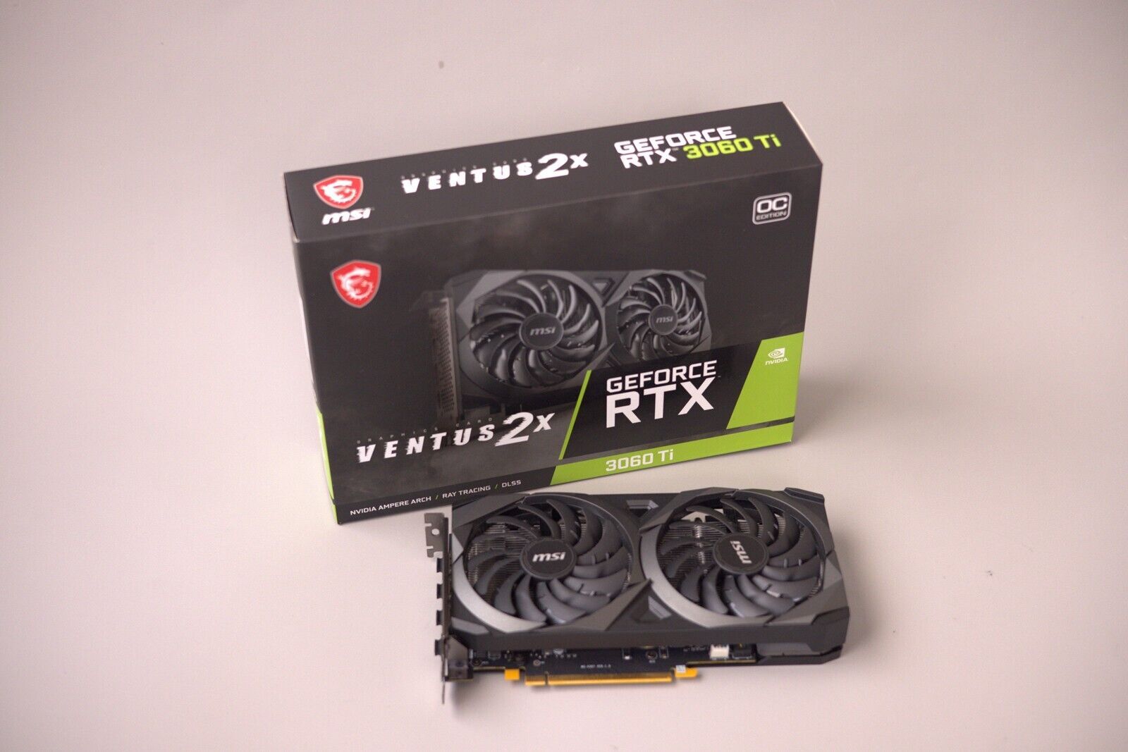 グラボMSI GeForce RTX 3060 Ti VENTUS 2X 8G グラフィックボード