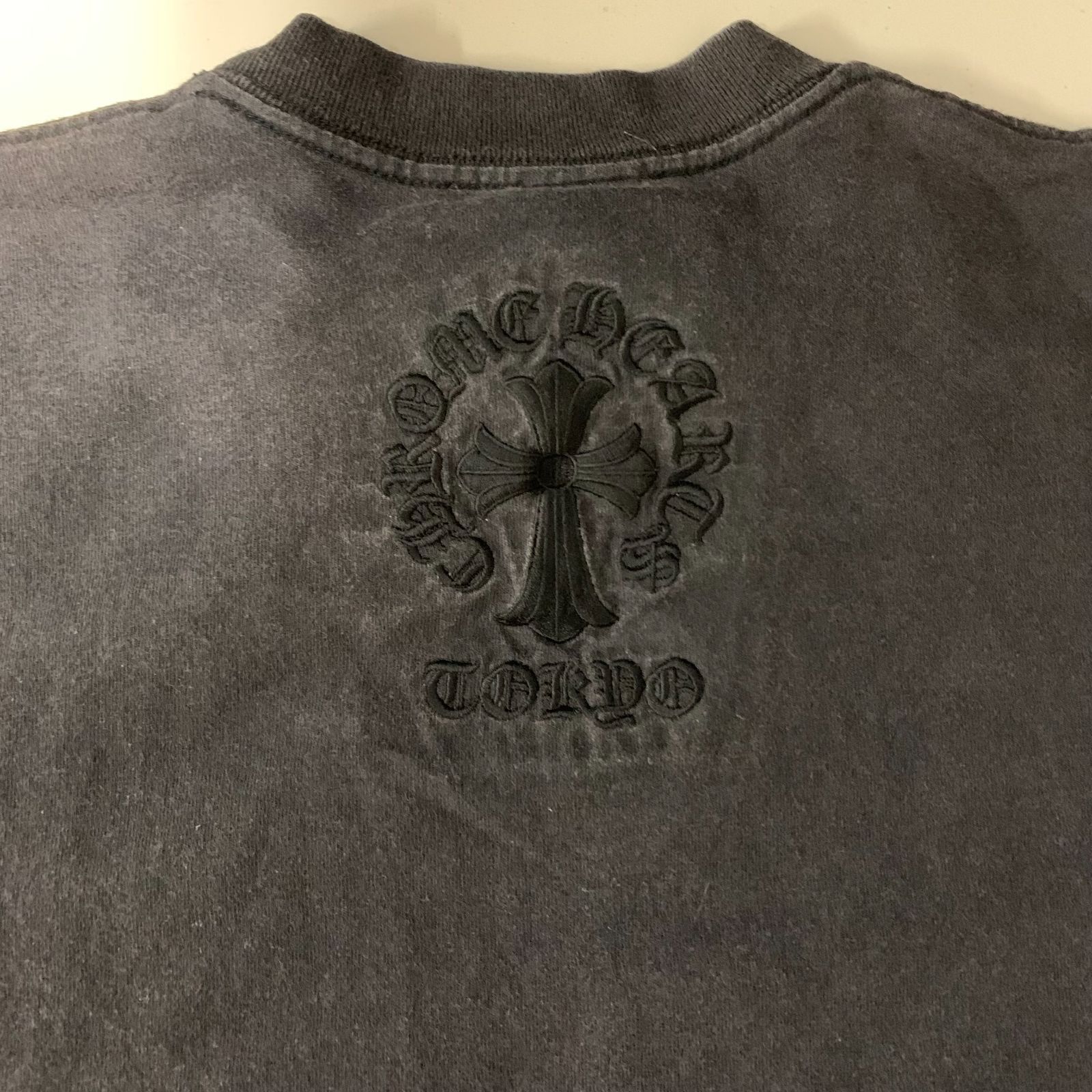 むつ75-1294】CHROME HEARTS 90's ダガーポケットシャツ サイズ：M CH