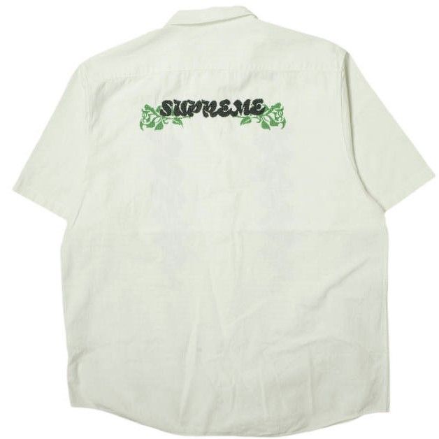新品 SUPREME シュプリーム 23SS Needlepoint S/S Shirt ニードル ...