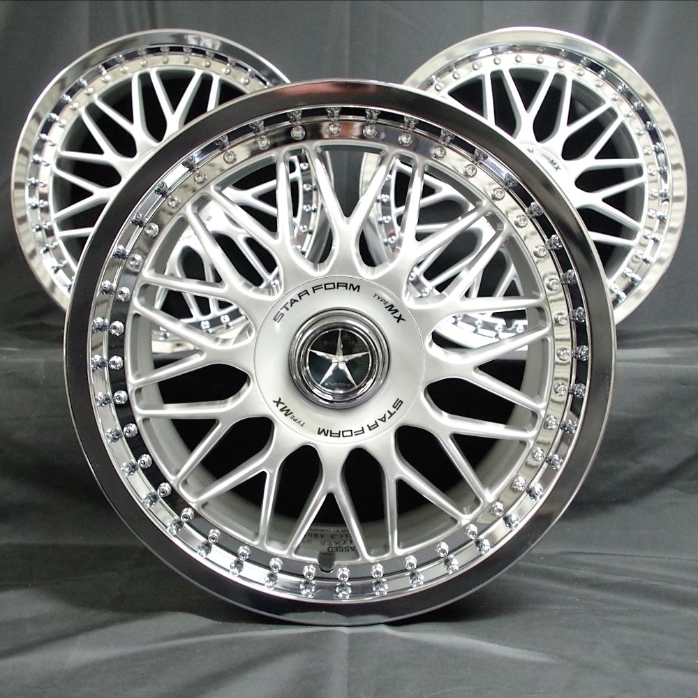 スターフォルム（STARFORM）タイプMX 17インチ 4穴・5穴 PCD114.3 イン 