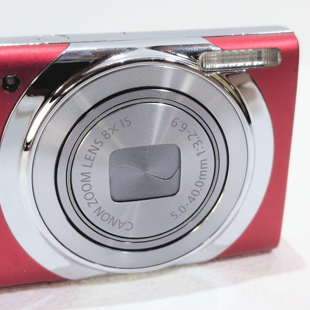 CANON IXY130 デジタルカメラ PC2053 レッド 充電器付属 【公式通販】