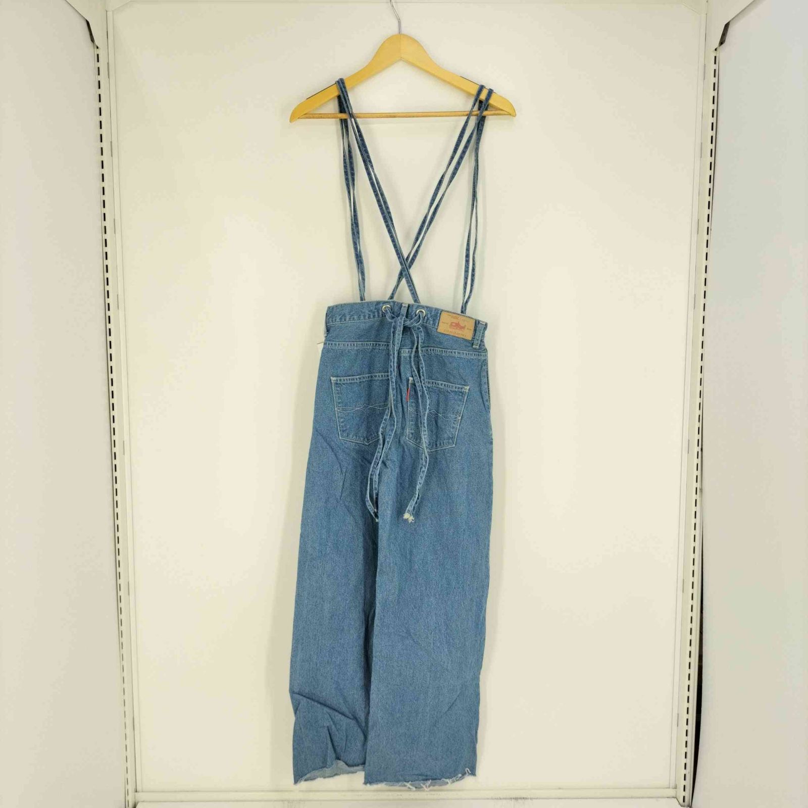 アングリッド Ungrid ショルダーストラップカットオフデニム 
