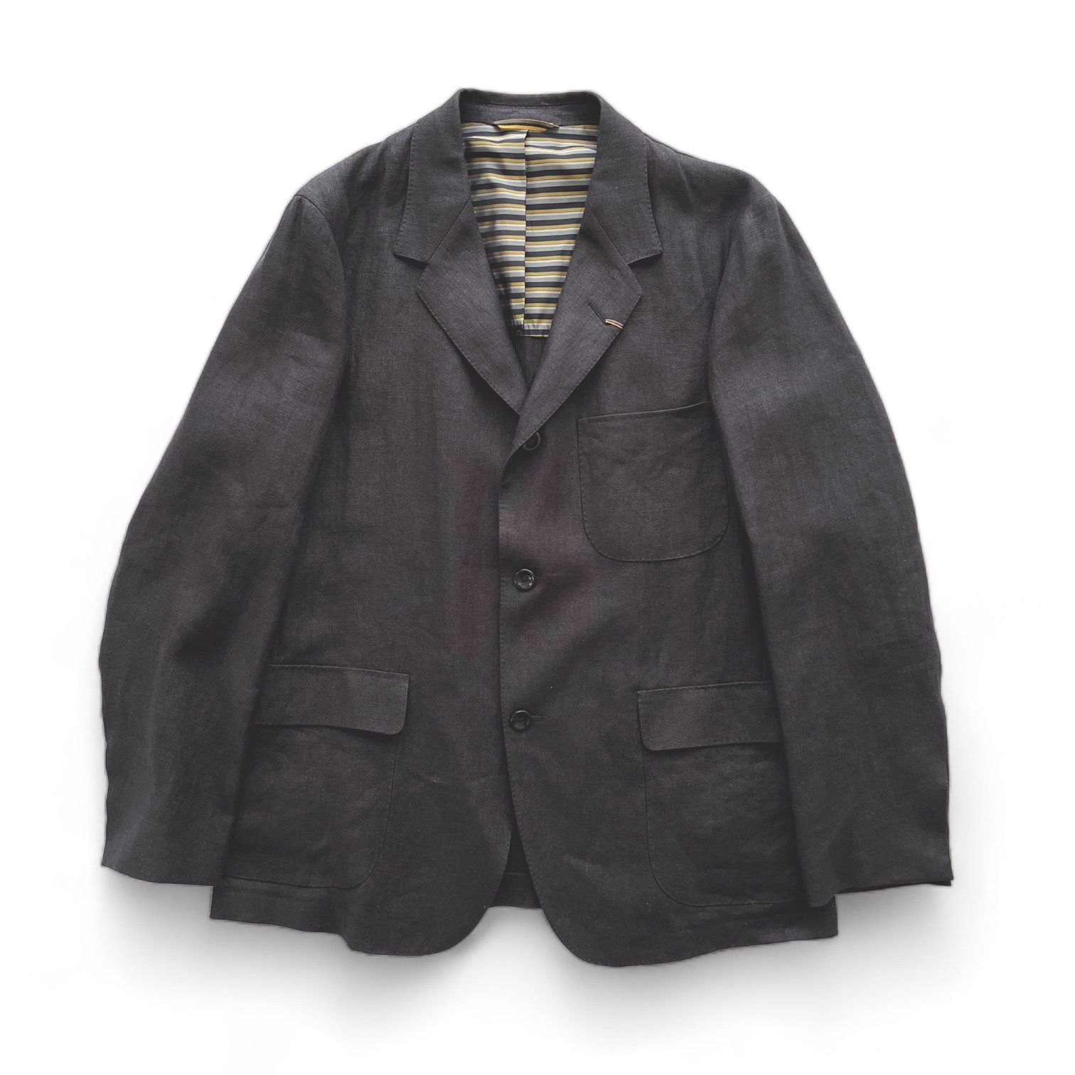 ORBIUM オルビウム BOATING BLAZER ヘヴィーリネンキャンバス3Bジャケット - メルカリ