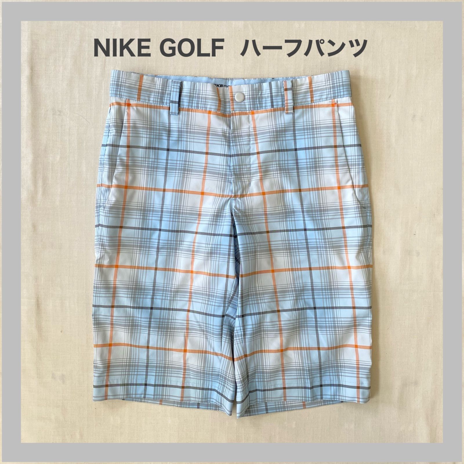 NIKEGOLF ナイキゴルフ ゴルフパンツ チェック柄 ハーフパンツ NIKEGOLF ナイキゴルフ ゴルフパンツ チェック柄 ハーフパンツ