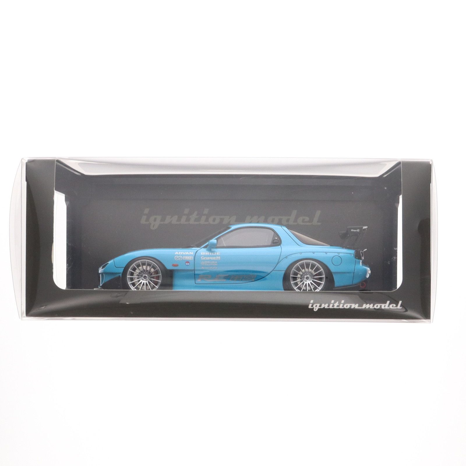1/18 MAZDA RX-7 FD3S RE Amemiya(ライトブルー) 完成品 ミニカー  