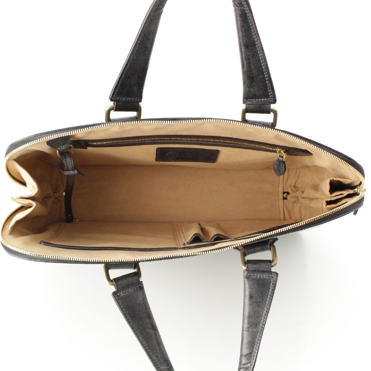 ガンゾ AVON エイボン BRIDLE ブライドルレザー ブリーフケース 58015 