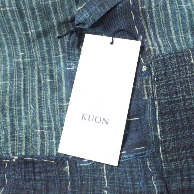 新品 KUON クオン 21SS 日本製 BORO HAWAIIAN SHIRTS 襤褸ハワイアン