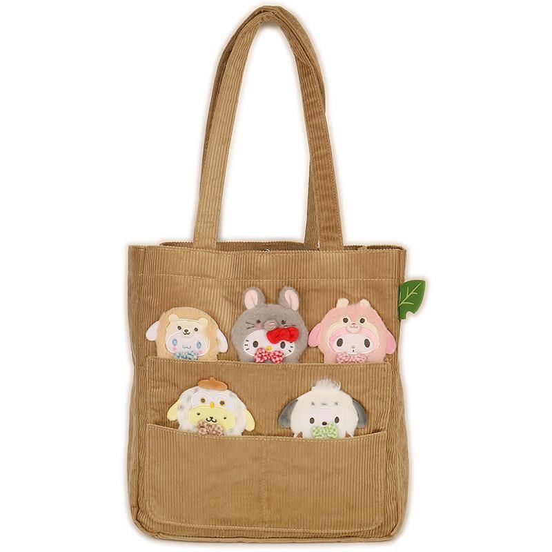 サンリオキャラクターズ トートバッグ 森の小動物 サンリオ