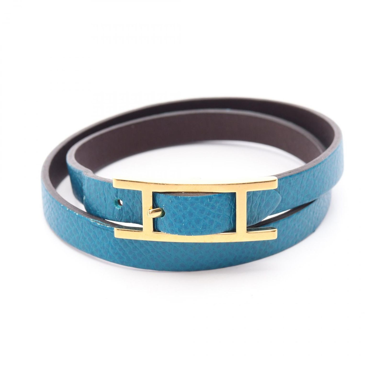 超美品　【HERMES】エルメス ビーアピ ドゥブルトゥール ブレス レザーブレスレット 《ビーアピ》 ドゥブルトゥール | Hermès