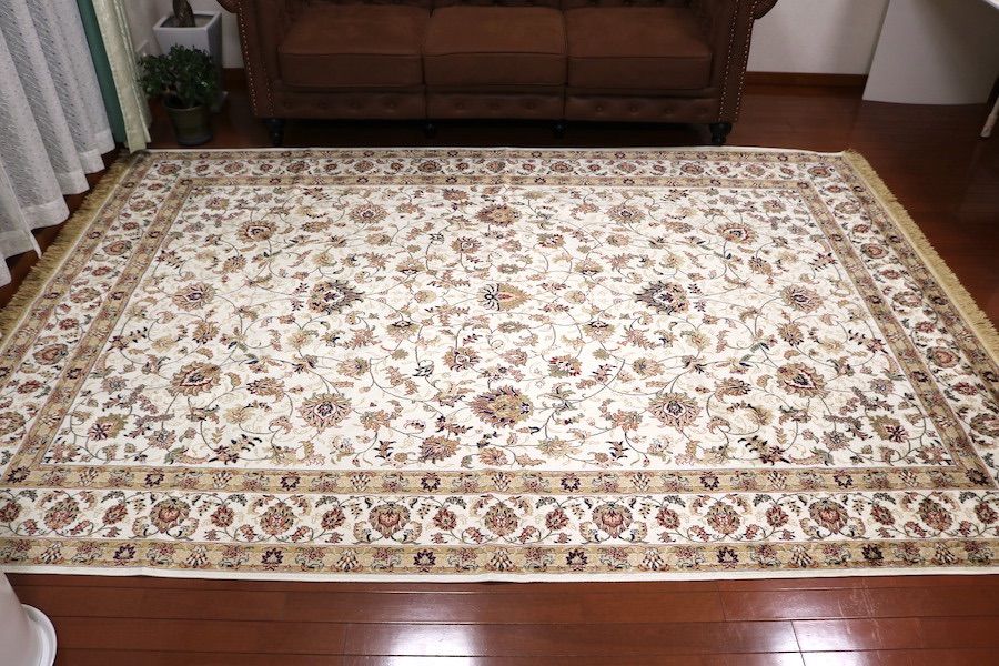 ペルシャ柄絨毯 200×290 新品未使用 大判ラグ カーペット 訳あり ペルシャ柄絨毯 200×290 新品未使用 大判ラグ カーペット 訳あり