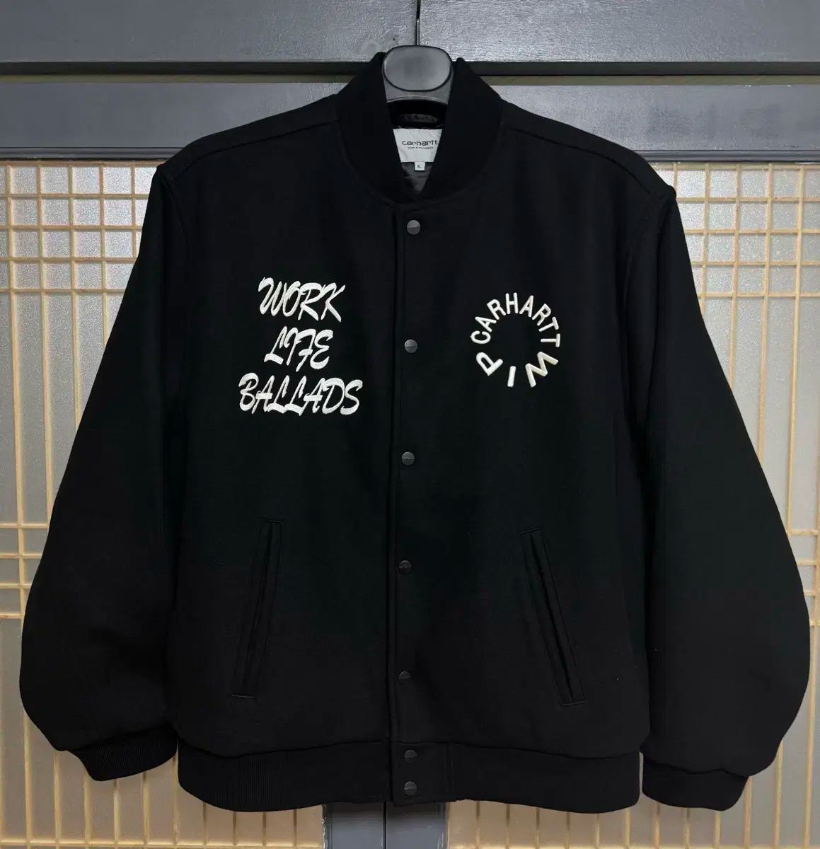 XL Carhartt カーハート wip ワーク スタジャン 黒