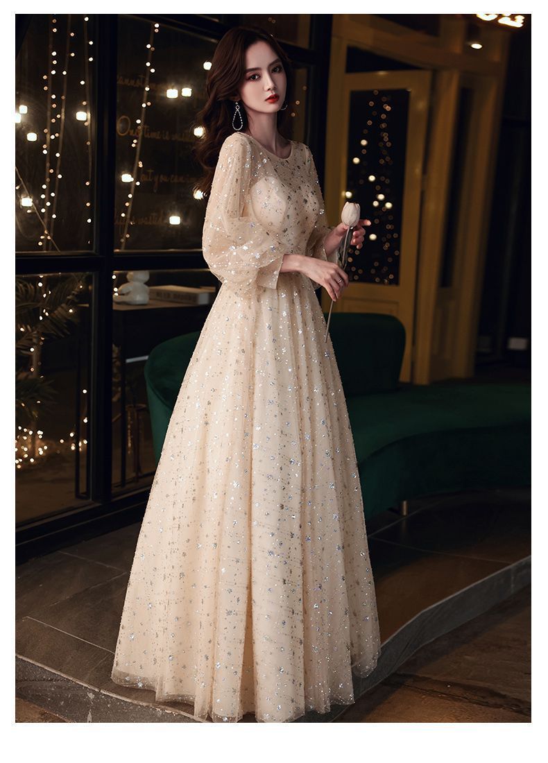 袖付き ワンピース