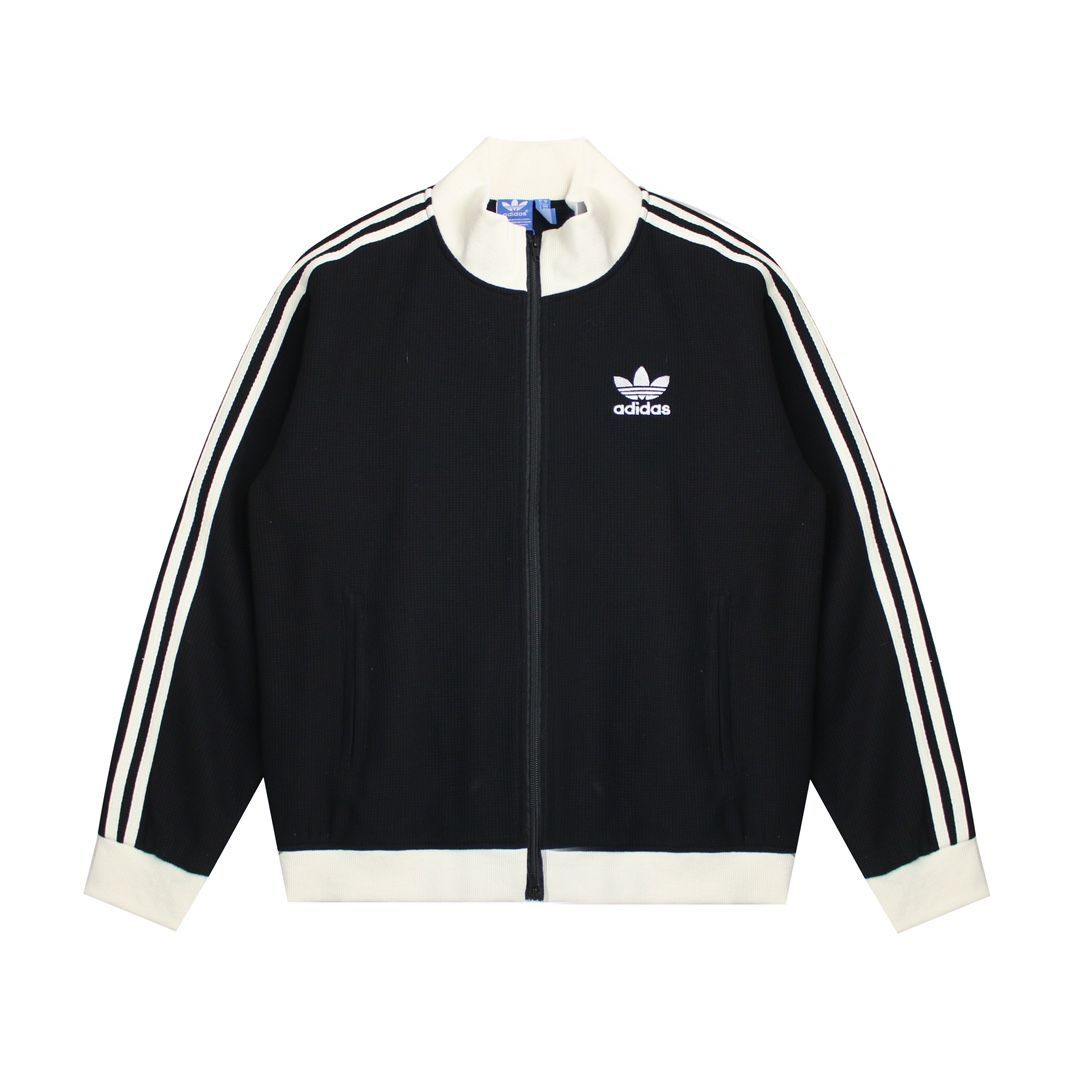 adidas アディダス ワッフル トラックトップス JW0110 ブラック