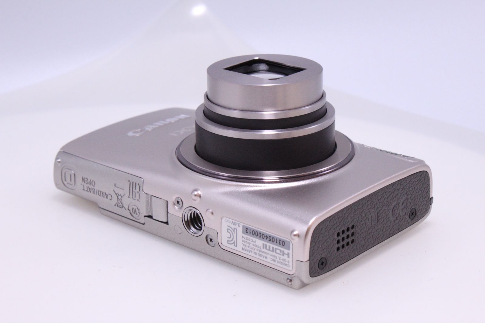 Canon IXY650SL シルバー 光学12倍 Wi-Fi対応 在庫2台あり IXY650