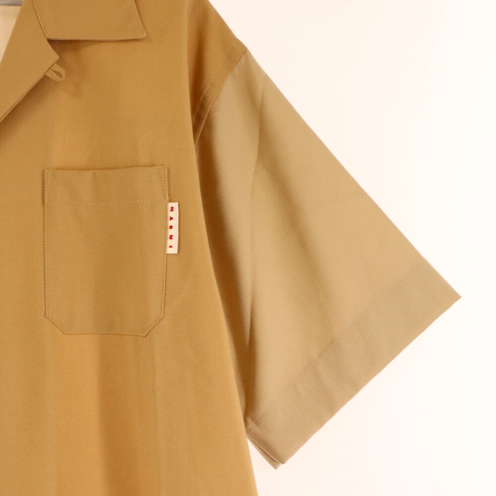 MARNI (マルニ) 22SS MA BOWLING SHIRT ウールトロピカルカラー 