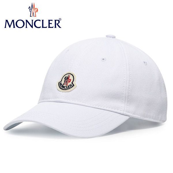 5 MONCLER モンクレール 3B70600 V0090 ホワイト ロゴワッペン ベース