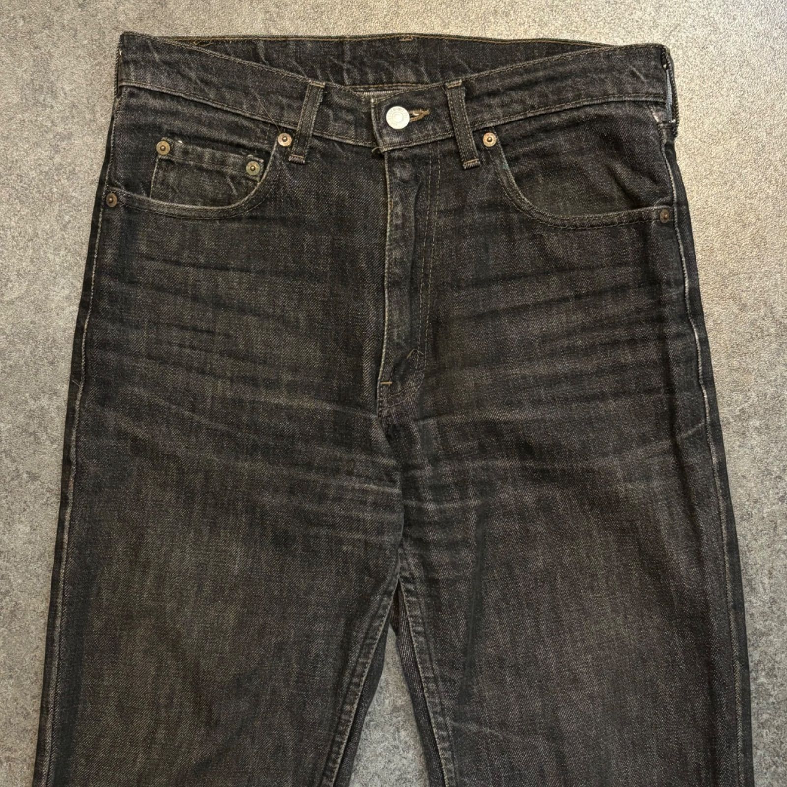 日本製 Levi's 503-02 Black Denim Pants リーバイス デニム
