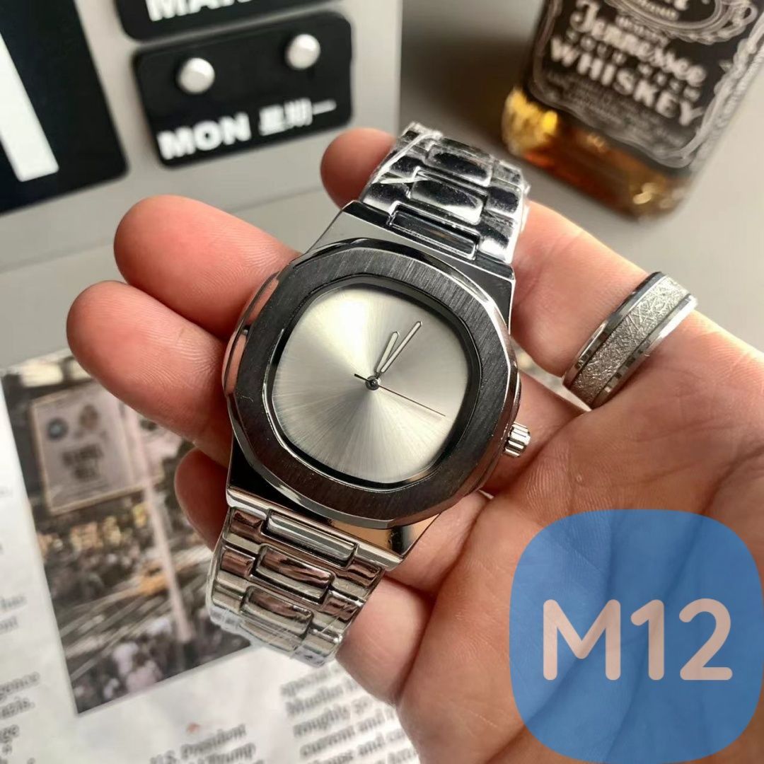 新品 Time less steel square watch Y2K archive 男女兼用