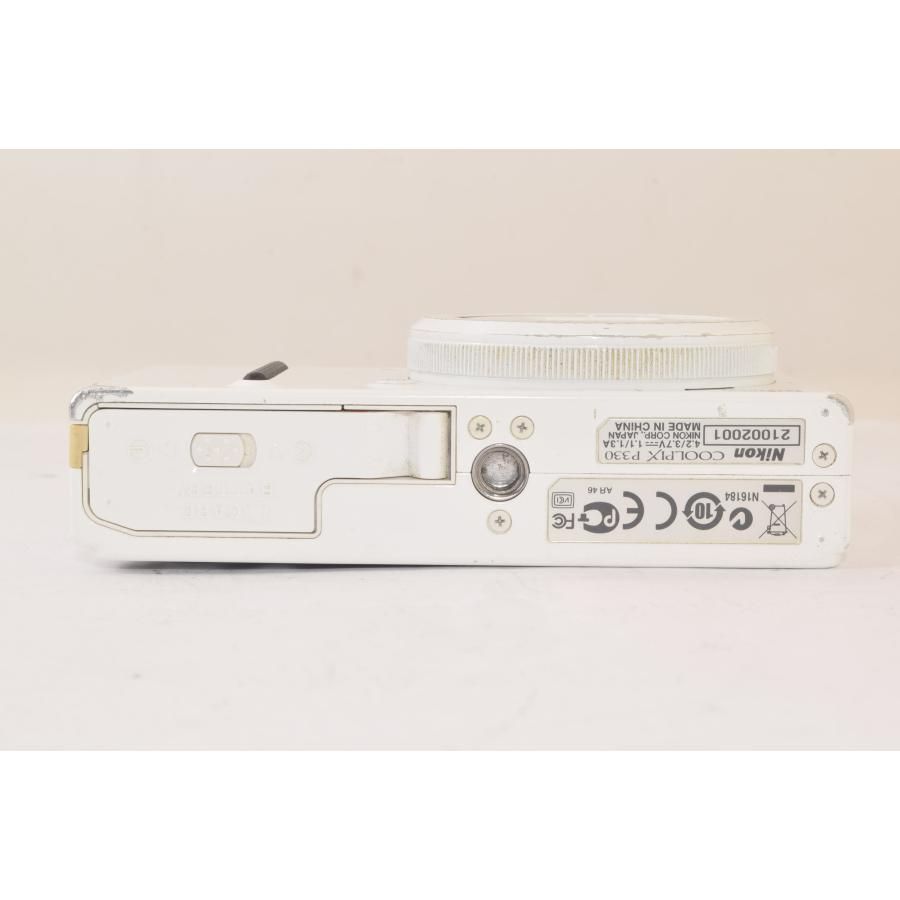 ☆ジャンク品☆ Nikon ニコン COOLPIX P330 ホワイト コンパクト