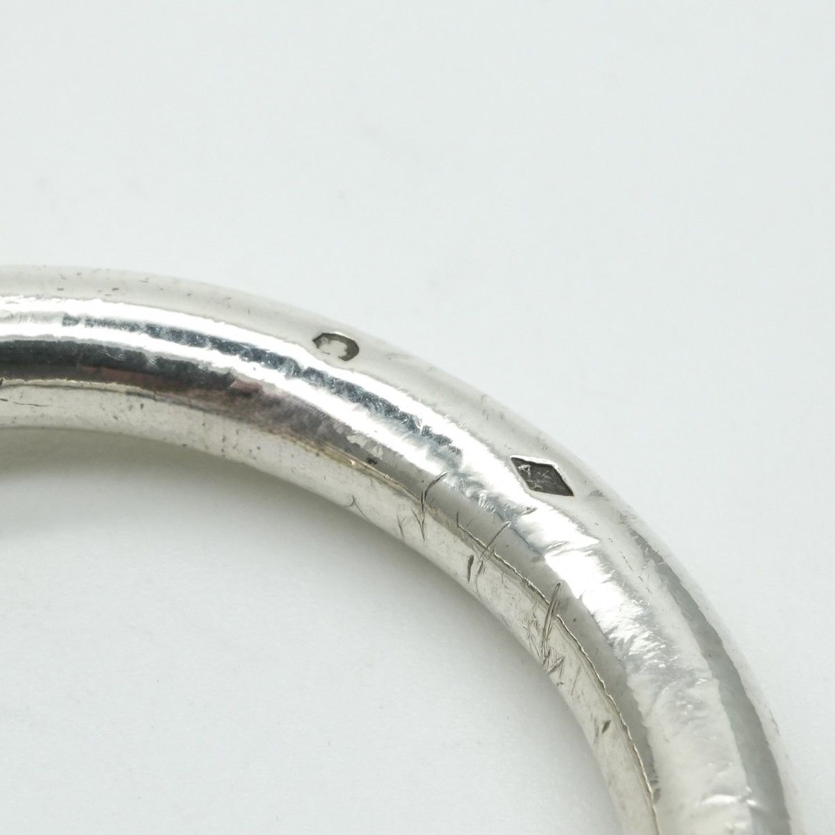 エルメス HERMES 銀 ヴィンテージキーリングキーホルダーチャーム