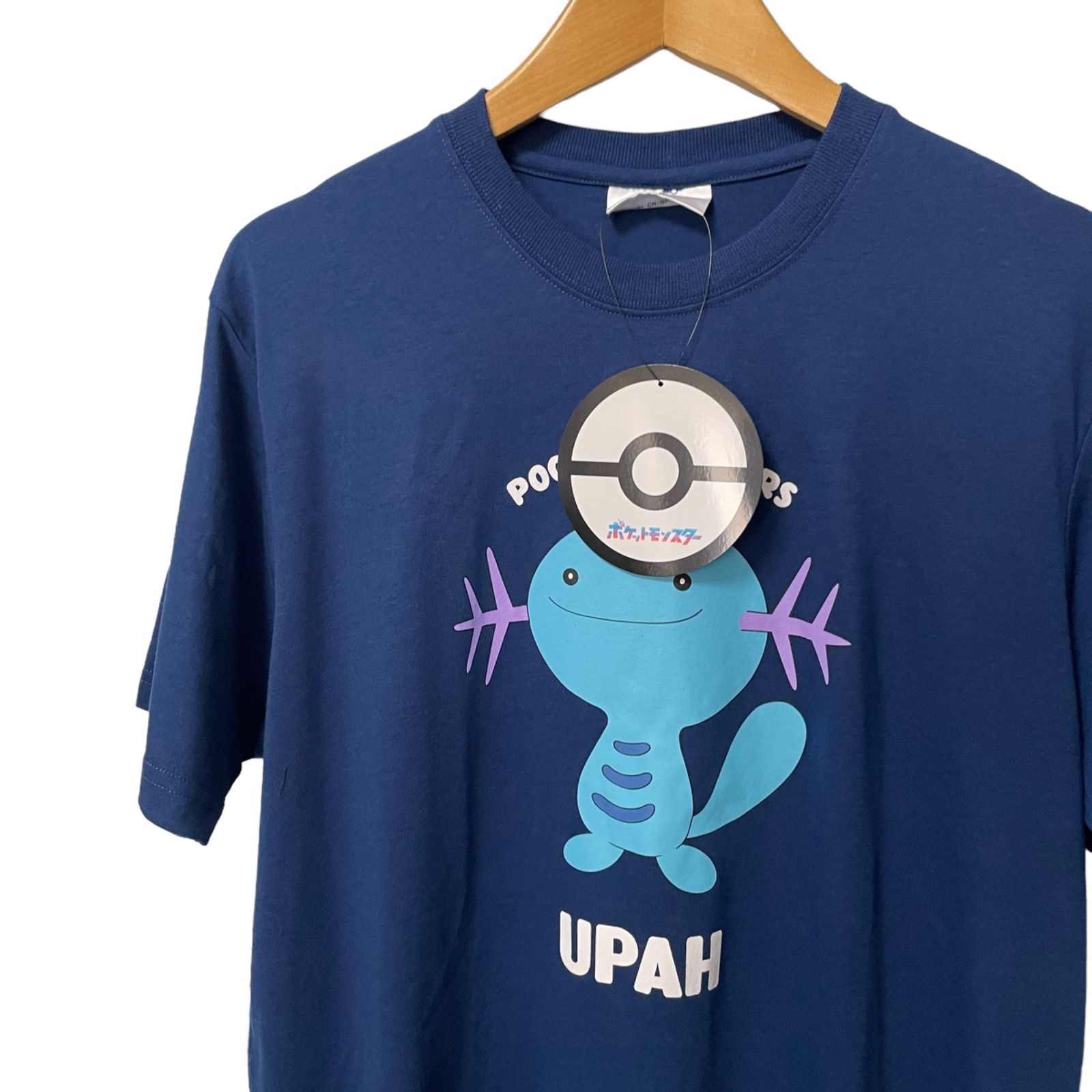 ポケモン ポケパーク2005 プリントTシャツ Mサイズ ネイビー ポケモン ポケパーク2005 プリントTシャツ Mサイズ ネイビー