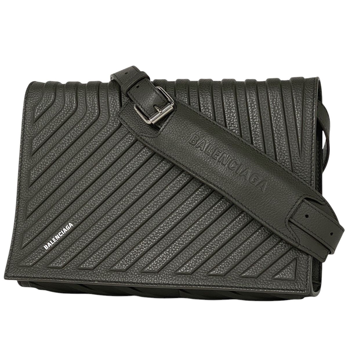 バレンシアガ BALENCIAGA カー フラップ ショルダーバッグ 斜め掛け