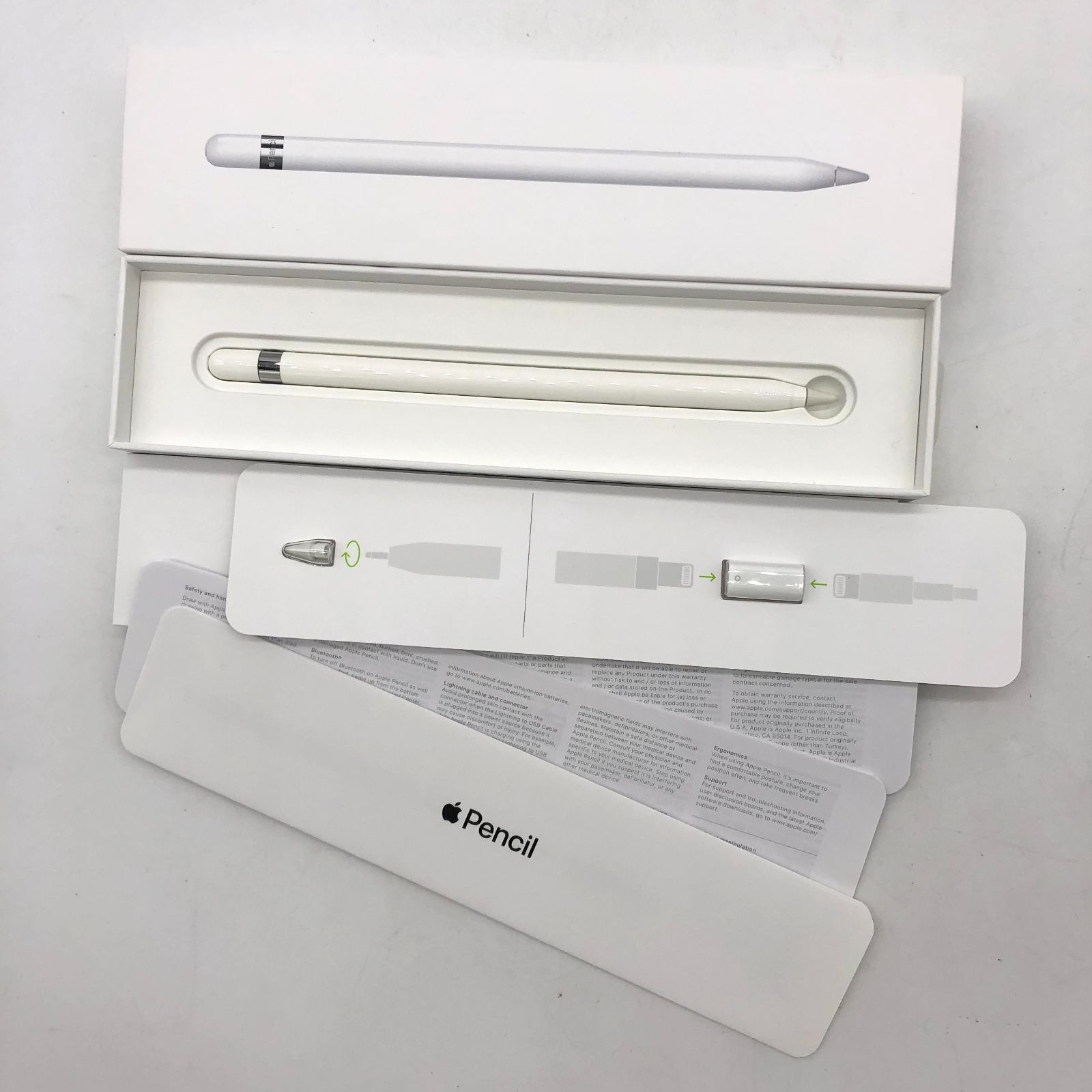 ▽【動作確認済み】Apple Pencil 第1世代 アップルペンシル ホワイト 