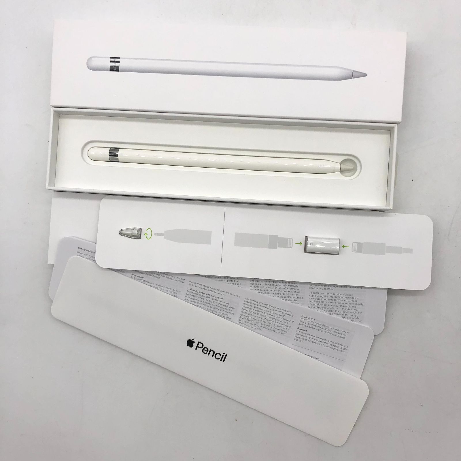 ▽【動作確認済み】Apple Pencil 第1世代 アップルペンシル ホワイト