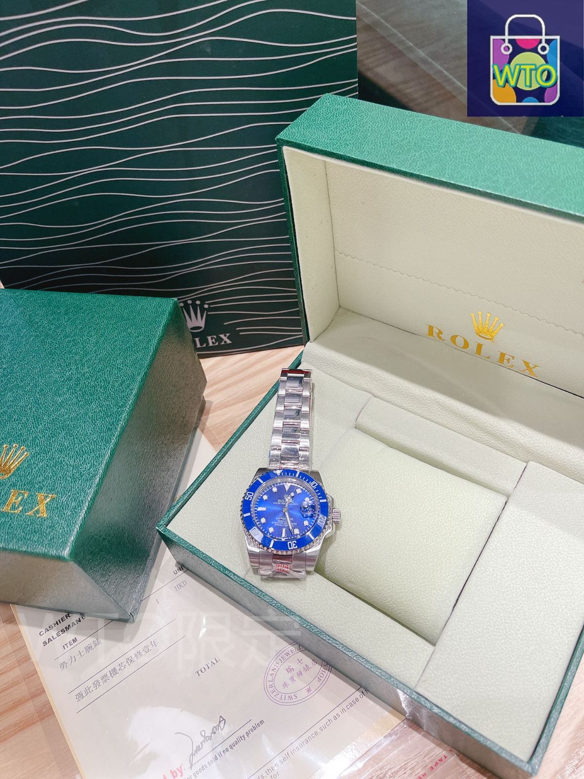 ROLEX ウォーターゴースト腕時計-WTO輸入1