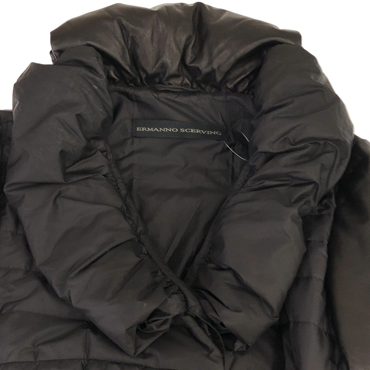 ERMANNO SCERVINO エルマンノ シェルヴィーノ レザー切替ベルテッド 