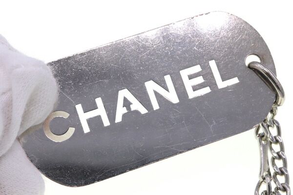 シャネル バッグチャーム A25216 シルバー メタル CHANEL - シャネル バッグチャーム A25216 シルバー メタルの