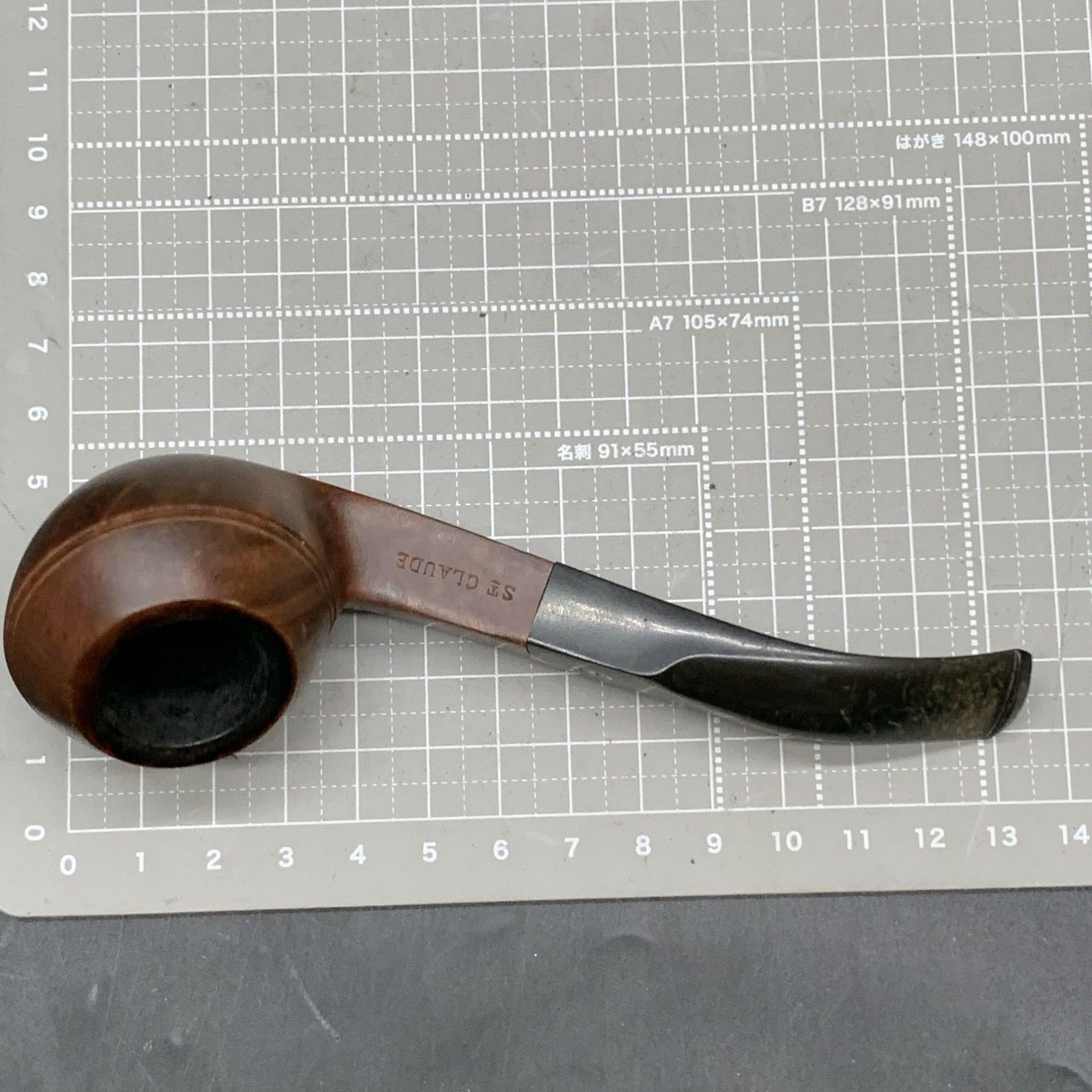 K354 CHACOM PRESTIGE CC 280 パイプ フランス製 木製 ヴィンテージ 喫煙具