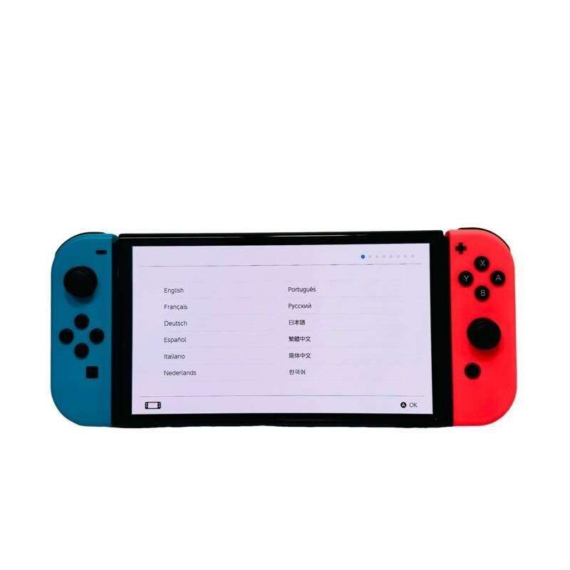 Nintendo Switch - Nintendo 任天堂 Switch 有機ELモデル HEG-S-KABAA ソフト・ジョイコン付属 ネオンブルー×ネオンレッド 【中古】 42507R24-25 楽天市場】Nintendo Switch (有機ELモデル) HEG-S-KABAA [ネオン
