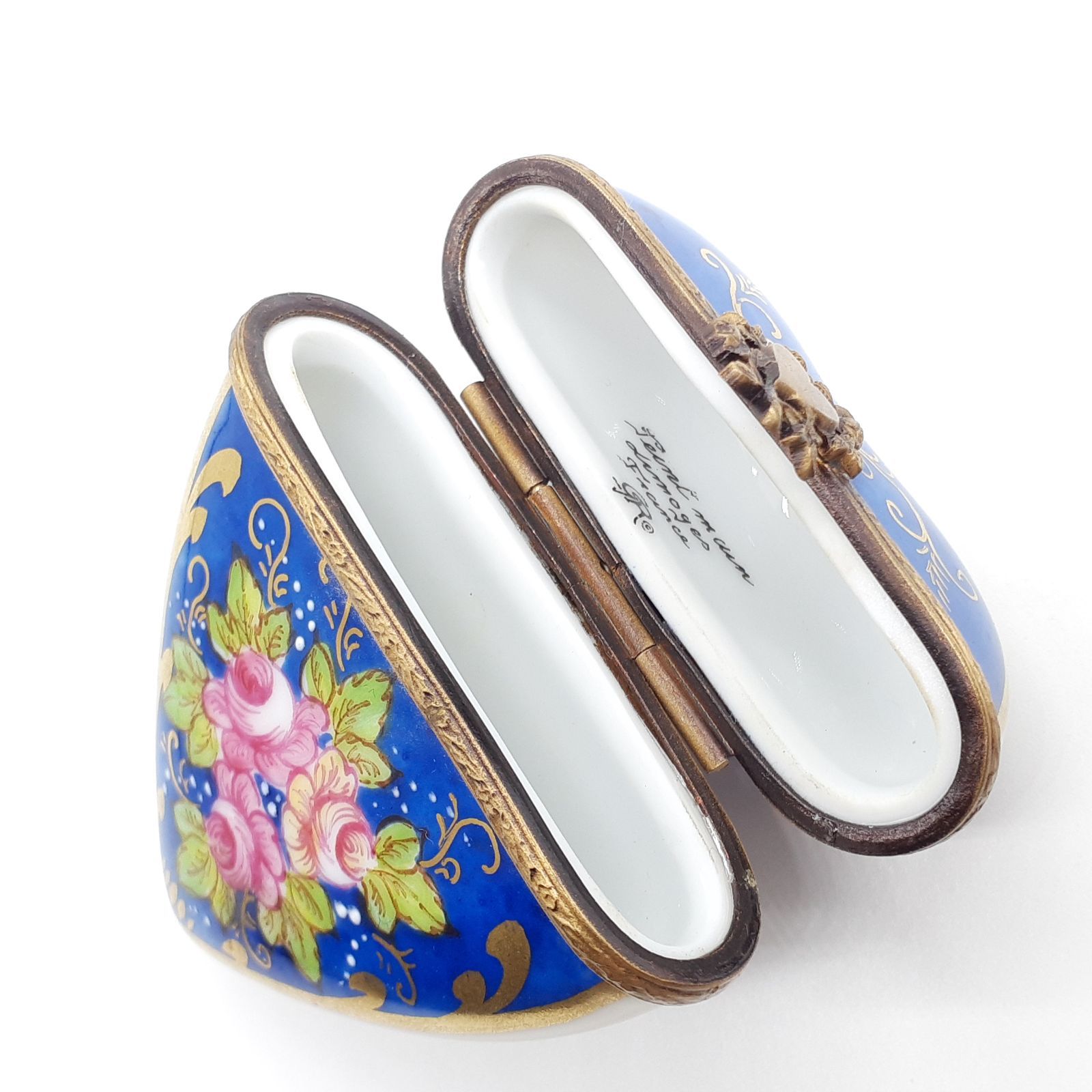 LIMOGES リモージュボックス フランス エナメル 小物入れ ハート